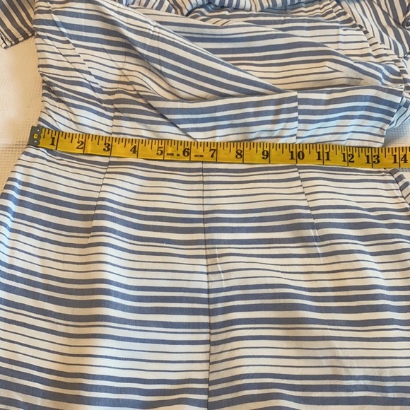 BB Dakota One Shoulder Romper Striped size 0 - Picture 7 of 12
